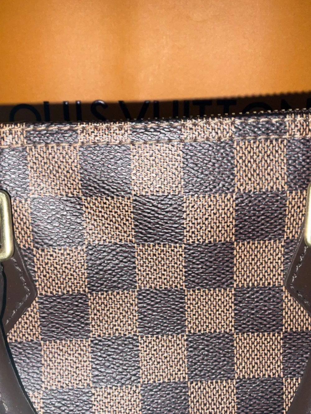 Louis Vuitton Damier Ebene Speedy 35 Authentic